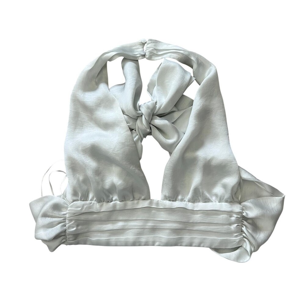 Zara Women's White Crop-top